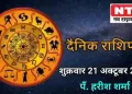 Today’s Horoscope 21th October