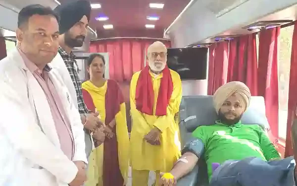 34 Youth Donated Blood