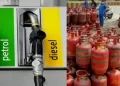 LPG Including Petrol Diesel New Prices