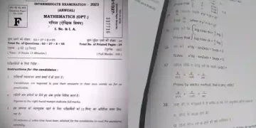 Question Paper Leaked