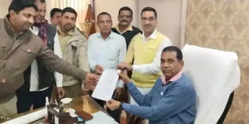 employees staged a sit-in at Sirsa depot regarding their demands