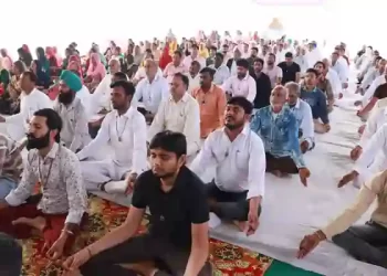 Yoga Camp Organized
