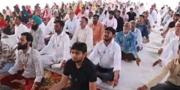 Yoga Camp Organized