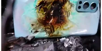 Mobile Phone Explosion