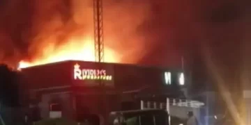 Terrible fire