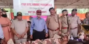 Mega blood donation camp