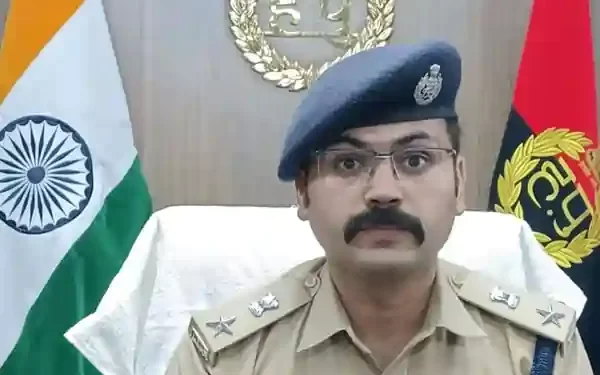Superintendent of Police Vikrant Bhushan