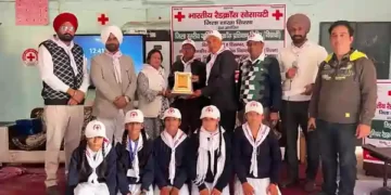 Red Cross training camp
