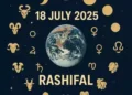 Aaj ka Rashifal 18 July 2025