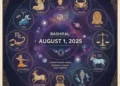 Today’s Horoscope 1 August 2025