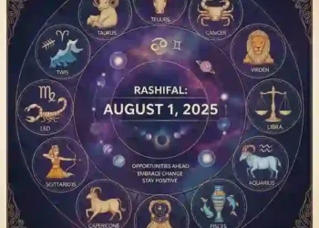 Today’s Horoscope 1 August 2025