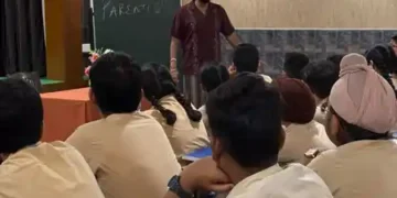 सेंट जेवियर स्कूल में एमयूएन ट्रेनिंग