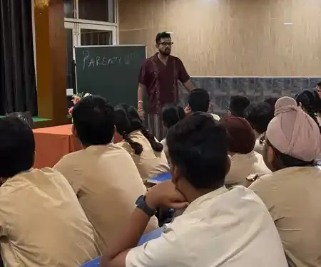 सेंट जेवियर स्कूल में एमयूएन ट्रेनिंग