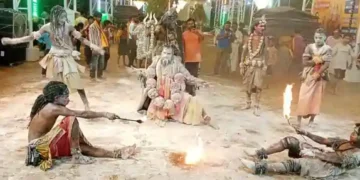 भोले की झांकी के साथ शोभा यात्रा निकाली