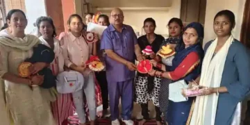 सिलाई कोर्स समापन समारोह