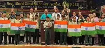 बप्पा के प्रांगण में राष्ट्रीय ध्वज दिवस बड़े ही हर्षोल्लास एवं उत्साह के साथ