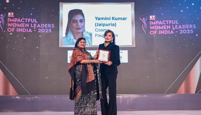 Cosmo Foundation Leadership Honoured at ET NOW's Impactful Women Leaders of India 2025