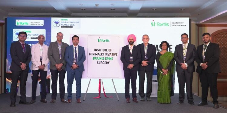 Fortis Institute of Minimally Invasive Brain & Spine Surgery Inaugurated at The First Annual Neurosciences Conclave in Mumbai