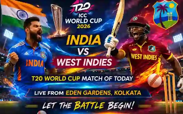 T20 World Cup: India vs West Indies