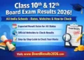 Class 10th & 12th Exam Results 2026 2026