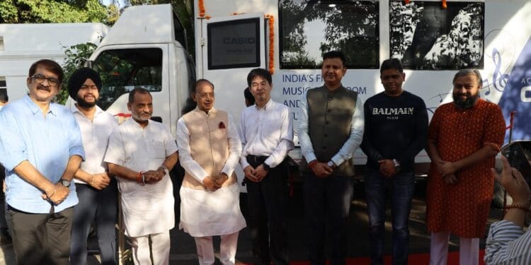 Casio India Strengthens Commitment to Music Education – Extends CSR Support to *India's First Mobile Music Classroom & Recording Studio – The Musical Bus
