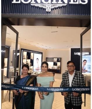 Longines Friend of the Brand Sara Ali Khan Inaugurates Brand's Boutique in Hyderabad