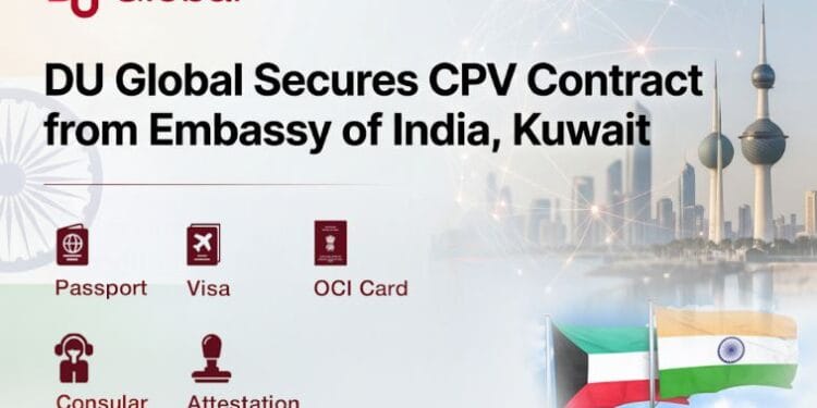 Dudigital Global Limited Secures CPV Services Contract from Embassy of India, Kuwait