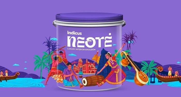 Indicus Paints Unveils Neote, India's First Luxury Paint Brand Inspired by Tamil Cultural Heritage