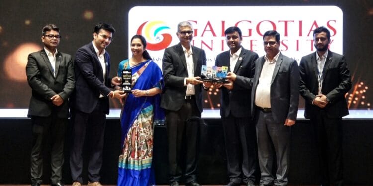 Galgotias University Receives Prestigious Blue Chip Partner Award from L&T EduTech at NEXUS 2026