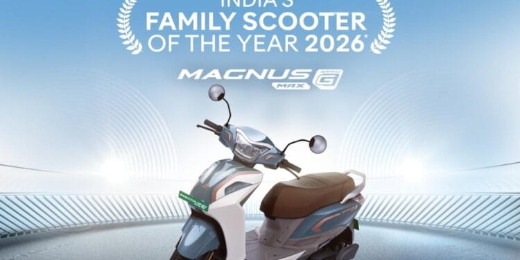Ampere Magnus G Max by Greaves Electric Mobility Wins Family Scooter of the Year at Times Drive Auto Summit and Awards 2026