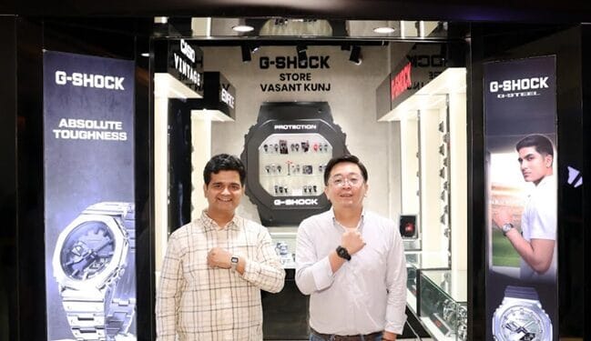 Casio Strengthens Retail Presence in the capital with the Launch of its First G-SHOCK Exclusive Store in South Delhi