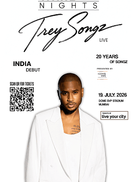 Global R&B Superstar Trey Songz live in Mumbai for an Exclusive ICONiQ White Night