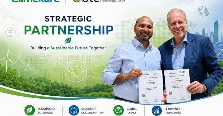 Climekare Sustainability Private Limited Signs Strategic MoU with European Business and Technology Centre to Accelerate India's Low-Carbon Transition