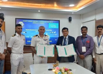 Indian Coast Guard – Kerala & Mahe and Bisleri International Unite for Cleaner Coastlines and a Sustainable Future