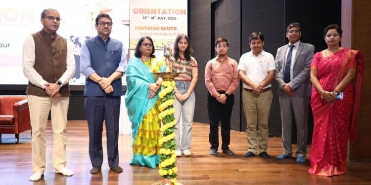 Manipal University Jaipur Kicks Off Three-Day Orientation with Grand Academic Celebration