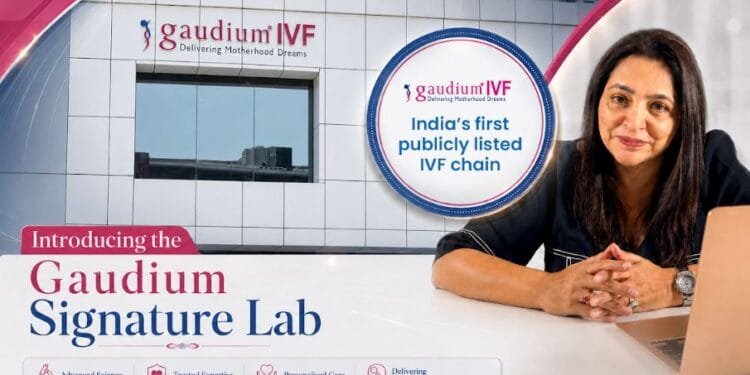 India's First Listed IVF Company, Gaudium IVF, Unveils AI Powered Signature Labs, Kicking Off Planned 19 Centre Expansion
