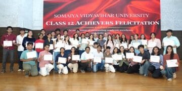 From Achievement to Possibility: Class 12 Student Achievers Make Somaiya Vidyavihar University Proud