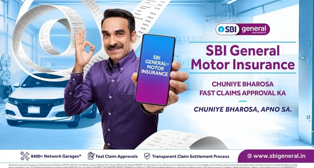 SBI General Insurance Launches New Motor Insurance Film Featuring Pankaj Tripathi