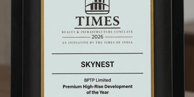 BPTP Skynest Bags 'Premium High-Rise Development of the Year' at Times Realty & Infrastructure Conclave 2026
