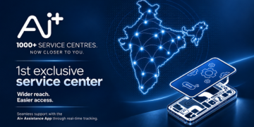 Ai+ Smartphone to Cross 1,000 Plus Service Touchpoints; Announces First Exclusive Service Centre and Ai+ Assistance App