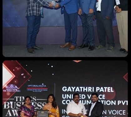 Unified Voice Earns Dual Honours for Enterprise Communications Innovation at Bengaluru and Chennai Awards