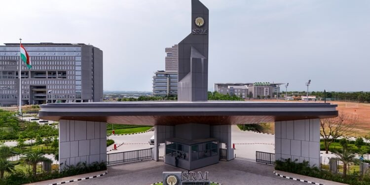 A Global Milestone: SRM University-AP Debuts in THE World University Rankings 2027, Ranks 1st in AP