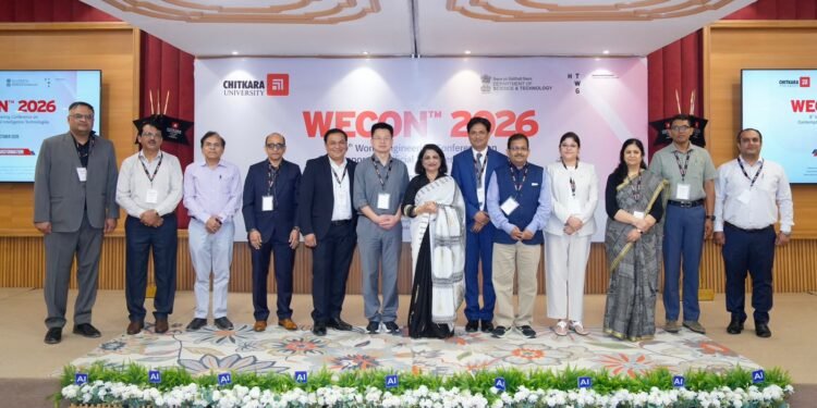 Chitkara University Hosts WECON 2026, Bringing Global Perspectives on AI for Societal and Industrial Transformation
